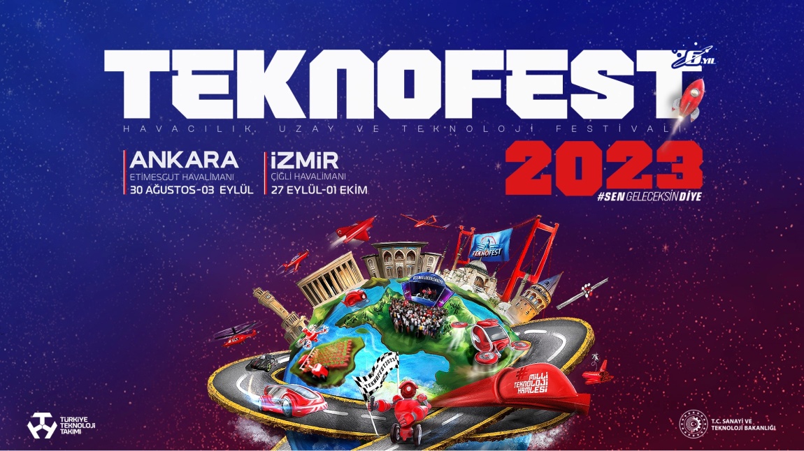 Teknofest İzmir'deyiz